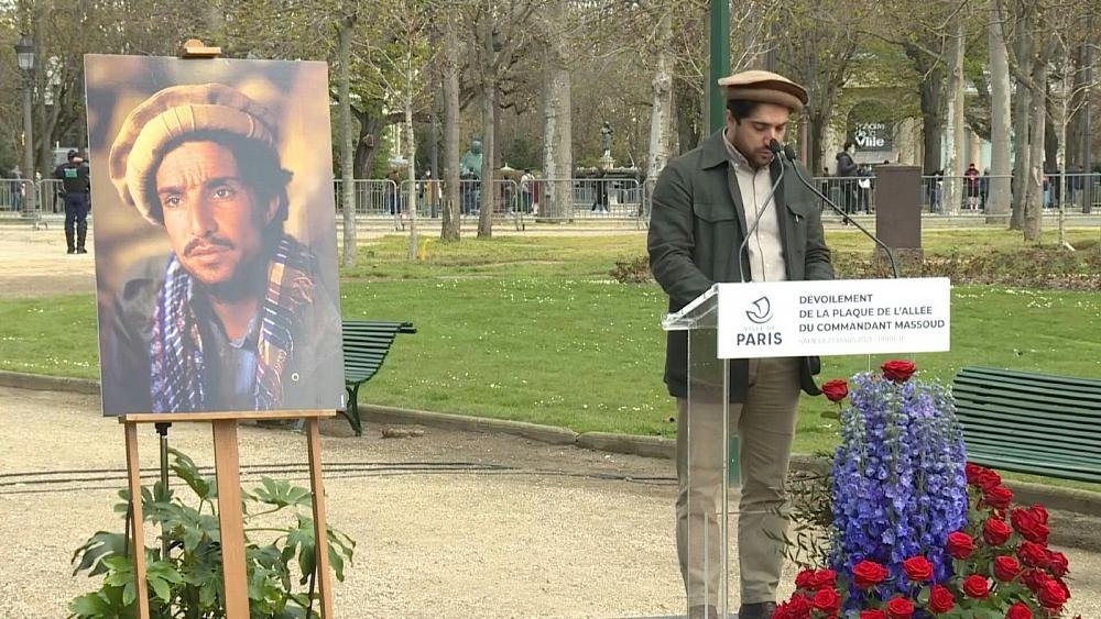 Paris honours assassinated Afghan rebel leader