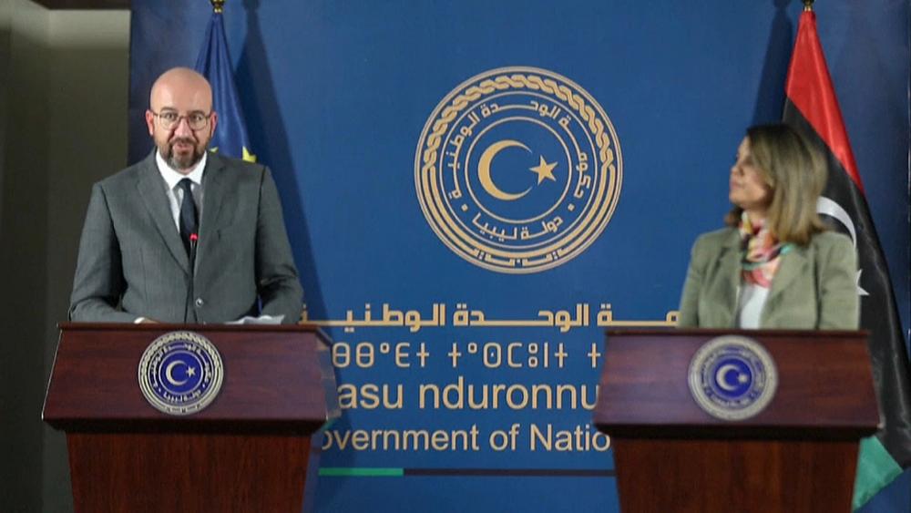 EU's Michel visits Libya as nation battles instability and coronavirus