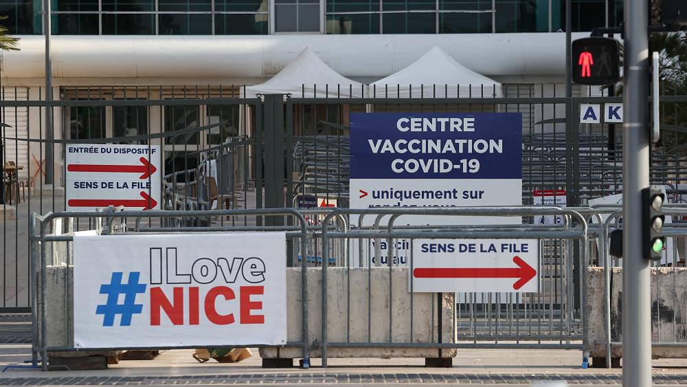COVID mass vaccination centre in Nice closes early after just 58 people turn up