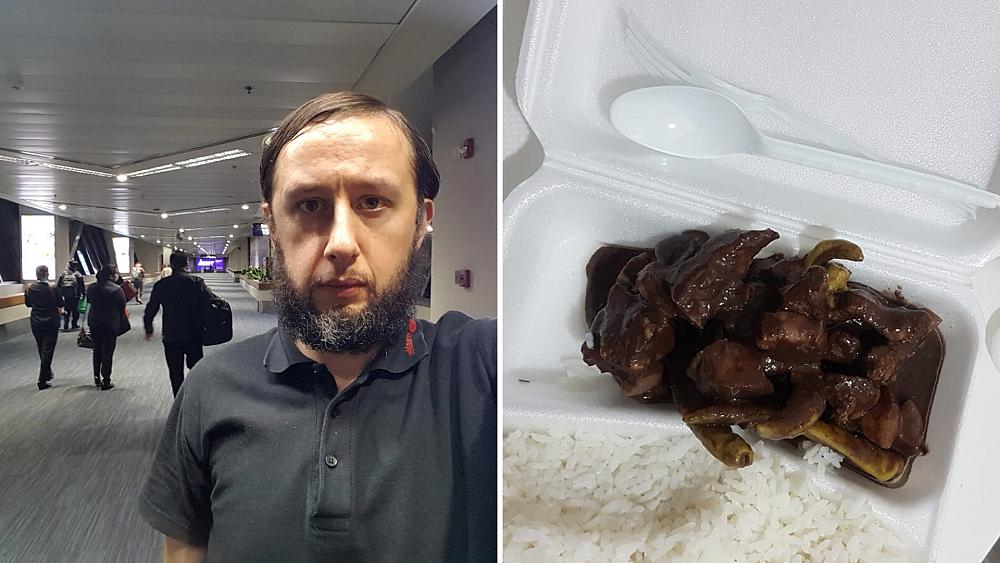 Meet the man who was forced to sleep ‘on metal benches’ in an airport for 3 months