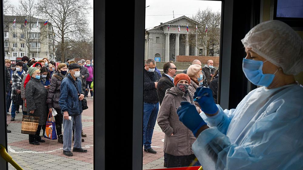 Russia lags behind the West in its COVID-19 vaccination drive as Moscow cases rise