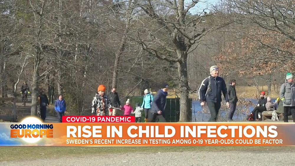Sweden's recent infections spike in young people could be linked to increased testing