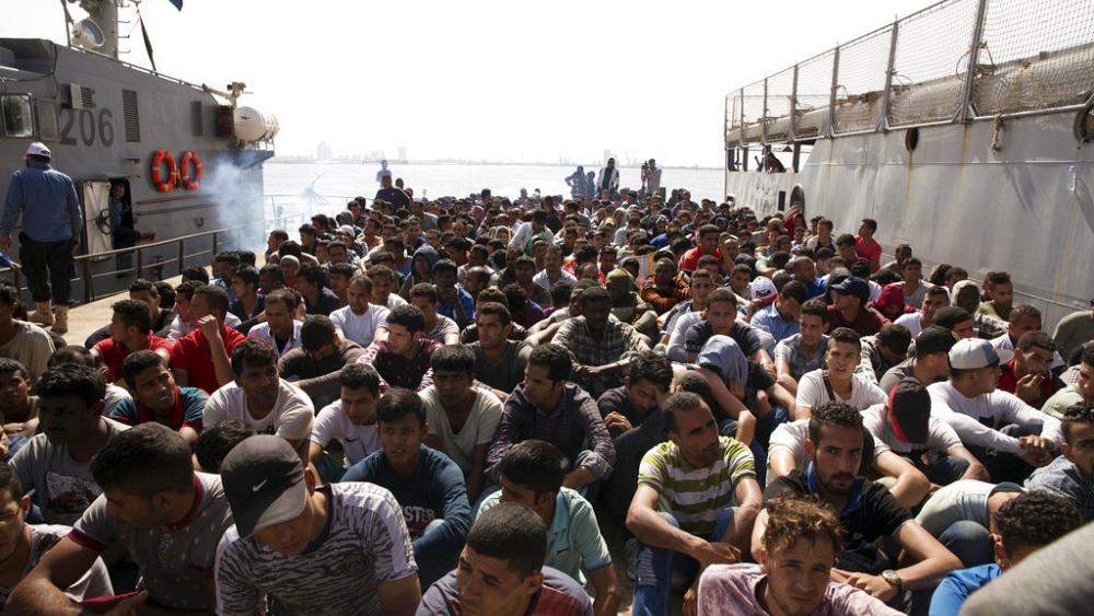 Five Europe-bound migrants die on capsized boat off the coast of Libya