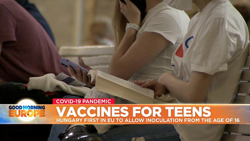 Hungary first EU country to allow COVID-19 vaccine from age of 16