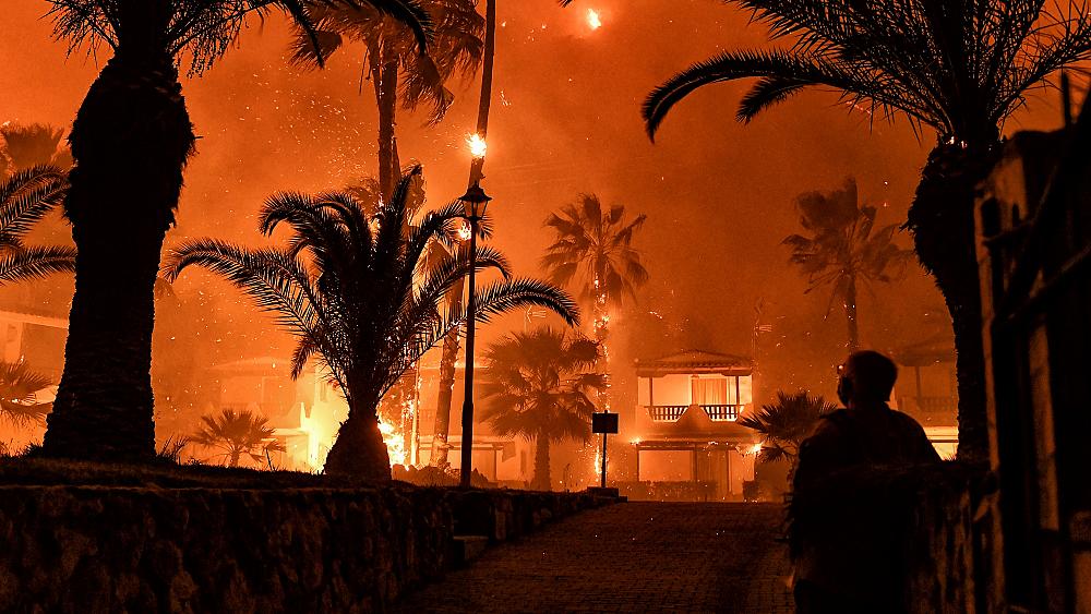 Fires in Greece, migration crisis in Ceuta, Eurovision in Rotterdam | This week in pictures
