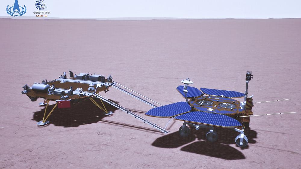 China becomes second country to drive rover on Mars' surface