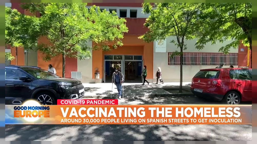 Spain begins vaccinating 30,000 homeless people