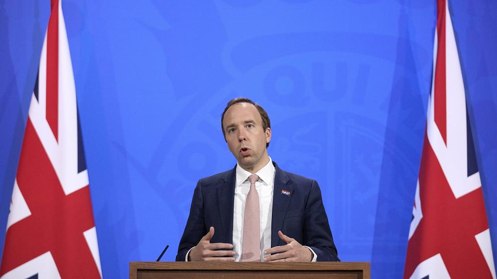 Delta variant is about 40% more transmissible, UK health secretary says