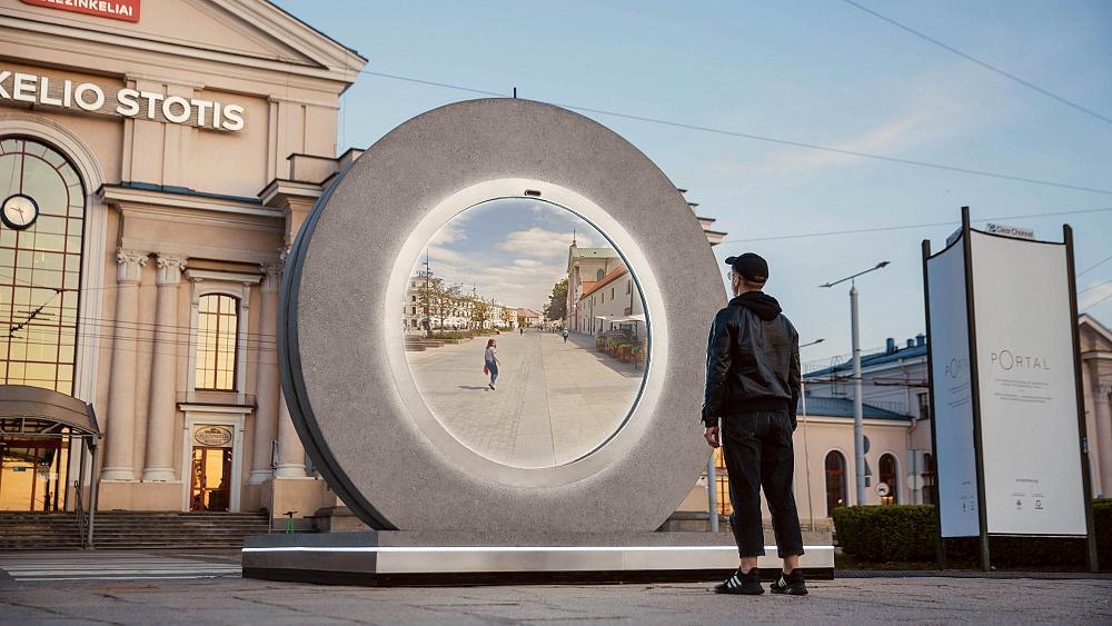 Through the looking glass: These portals let you peer into life in another city