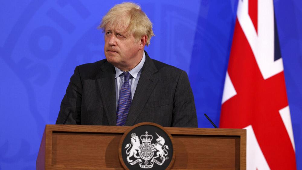UK PM Johnson delays full easing of lockdown restrictions by four weeks
