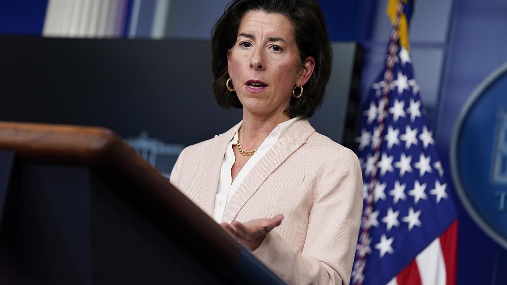 US and EU need to write the rules for new technologies before China, says US Secretary Raimondo
