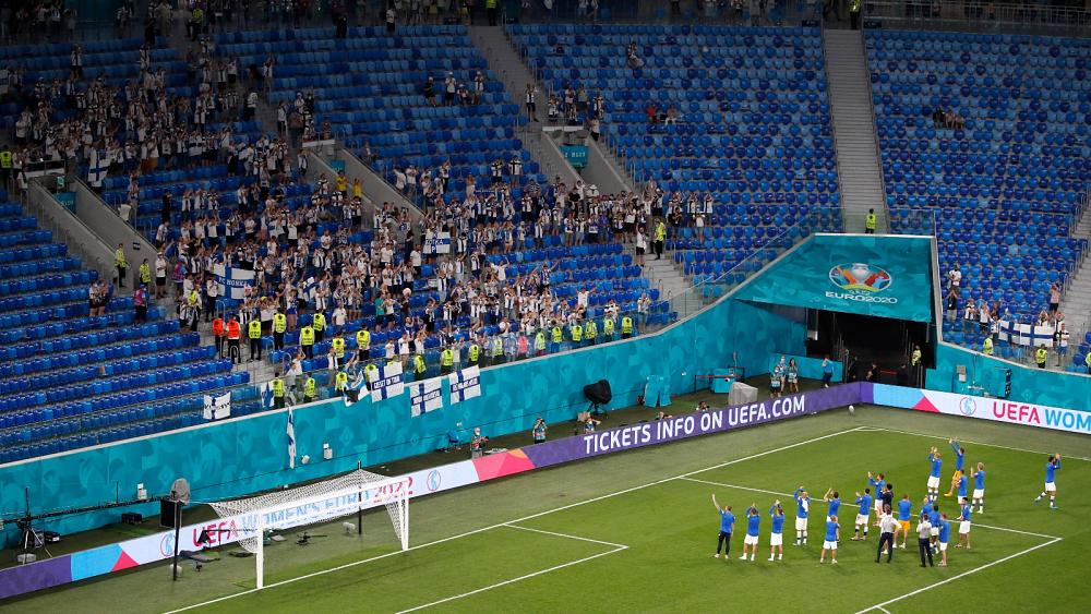 Finland warns football fans returning from Russia to get COVID test